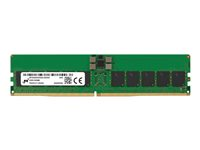 Micron - DDR5 - modul - 32 GB - DIMM 288-pin - 4800 MHz / PC5-38400 - CL40 - 1.1 V - registrert - ECC MTC20F1045S1RC48BA2R