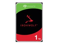 Seagate IronWolf ST1000VN008 - Harddisk - 1 TB - intern - 3.5" - SATA 6Gb/s - 5400 rpm - buffer: 256 MB ST1000VN008