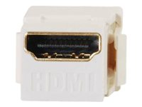 C2G Snap-In HDMI Keystone Insert Module - Modulinnlegg - HDMI - hvit 81302