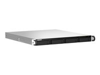QNAP TS-464U - NAS-server - 4 brønner - 16 TB - kan monteres i rack - SATA 6Gb/s - HDD 4 TB x 4 - RAID 0, 1, 5, 6, 10, JBOD - RAM 8 GB - 2.5 Gigabit Ethernet - iSCSI støtte - 1U TS-464U-8G+4XST4000VN006