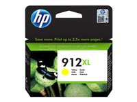HP 912XL - 9.9 ml - Høy ytelse - gul - original - blekkpatron - for Officejet 80XX; Officejet Pro 80XX 3YL83AE#BGY