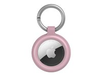 OtterBox Sleek - Eske for airtag - polykarbonat, syntetisk gummi - tea time (pink) - for Apple AirTag 77-94249