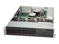 Supermicro Mainstream SuperServer 221P-C9R - rackmonterbar - AI Ready - ingen CPU - 0 GB - uten HDD SYS-221P-C9R