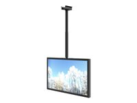 HI-ND - Monteringssett (hylster) - for LCD-skjerm - landskap - svart - skjermstørrelse: 55" - takmonterbar - for LG 55XS2E, 55XS4J; Samsung OM55N-S CC5550-0101-02