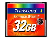 Transcend - Flashminnekort - 32 GB - 133x - CompactFlash TS32GCF133