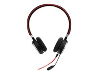 Jabra Evolve 40 UC stereo - Hodesett - on-ear - kablet - 3,5 mm jakk 6399-829-209