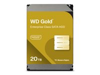 WD Gold WD202KRYZ - Harddisk - Enterprise - 20 TB - intern - 3.5" - SATA 6Gb/s - 7200 rpm - buffer: 512 MB WD202KRYZ