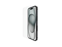 Belkin UltraGlass 2 - Skjermbeskyttelse for mobiltelefon - glass - for Apple iPhone 14 Pro, 15 SFA095EC