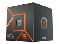 AMD Ryzen 9 7900 - 3.7 GHz - 12-tolvkjernet - 24 tråder - 64 MB cache - Socket AM5 - Boks 100-100000590BOX