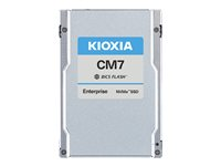 KIOXIA CM7-V Series KCMYXVUG6T40 - SSD - Enterprise, Mixed Use - 6400 GB - sanitize instant erase (SIE) - intern - 2.5" - PCI Express 5.0 x4 (NVMe) KCMYXVUG6T40