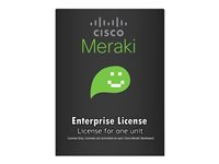 Cisco Meraki Enterprise - Abonnementslisens (3 år) - med vert - for P/N: MX64W-HW LIC-MX64W-ENT-3YR