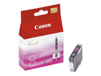 Canon CLI-8M - 13 ml - magenta - original - blekkbeholder - for PIXMA iP3500, iP4500, iP5300, MP510, MP520, MP610, MP960, MP970, MX700, MX850, Pro9000 0622B001