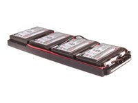 APC Replacement Battery Cartridge #34 - UPS-batteri - blysyre - svart - for P/N: SUA1000RM1U, SUA1000RMI1U, SUA750RM1U, SUA750RMI1U RBC34