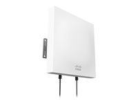 Cisco Meraki Dual-Band Patch Antenna (8/6.5 dBi Gain) - Antenne - 8 dBi, 6.5 dBi - direksjonal - utendørs, kan monteres på vegg, stangmontering, innendørs - for Cisco Meraki MR62, MR66, MR72, MR74, MR84 MA-ANT-25