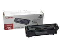 Canon 703 - Svart - original - tonerpatron - for i-SENSYS LBP2900, LBP2900B, LBP3000; Laser Shot LBP-2900, 3000 7616A005