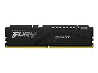 Kingston FURY Beast - DDR5 - sett - 64 GB: 2 x 32 GB - DIMM 288-pin - 5600 MHz / PC5-44800 - CL40 - 1.25 V - ikke-bufret - on-die ECC KF556C40BBK2-64