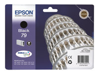 Epson 79 - 14.4 ml - svart - original - blekkpatron - for WorkForce Pro WF-4630DWF, WF-4640DTWF, WF-5110DW, WF-5190DW, WF-5620DWF, WF-5690DWF C13T79114010