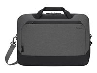 Targus Cypress Briefcase with EcoSmart - Notebookbæreveske - 15.6" - grå TBT92602GL
