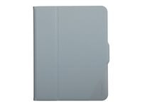 Targus VersaVu - Lommebok for nettbrett - 360 rotating - polyuretan, termoplast-polyuretan (TPU) - sølv - 10.9" - for Apple 10.9-inch iPad (10. generasjon) THZ93511GL