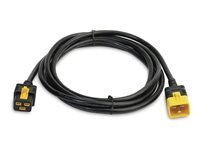 APC - Strømkabel - IEC 60320 C19 til IEC 60320 C20 - 3.1 m - låst - svart - for P/N: SMT2200I-AR, SMT2200R2I-AR, SMT3000I-AR, SMT3000R2I-AR, SRT1500XLI, SRT2200XLI-KR AP8760