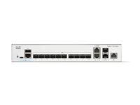 Cisco Catalyst 1300-12XS - Switch - L3 - smart - 12 x 10GBase-X + 2 x combo 10 Gigabit SFP+/RJ-45 - rackmonterbar C1300-12XS