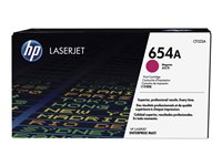 HP 654A - Magenta - original - LaserJet - tonerpatron (CF333A) - for Color LaserJet Enterprise M651dn, M651n, M651xh; Color LaserJet Managed M651dnm, M651xhm CF333A