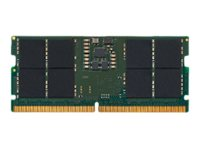 Kingston - DDR5 - modul - 16 GB - SO DIMM 262-pin - 4800 MHz / PC5-38400 - CL40 - 1.1 V - ikke-bufret - ikke-ECC - for Dell Inspiron 14, 16; Precision 34XX, 7770; Vostro 7620; Lenovo ThinkPad P15v Gen 3 KCP548SS8-16