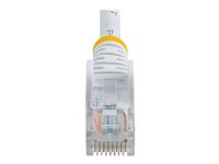 StarTech.com 10m White Cat5e / Cat 5 Snagless Ethernet Patch Cable 10 m - Koblingskabel - RJ-45 (hann) til RJ-45 (hann) - 10 m - UTP - CAT 5e - uten hindringer - hvit 45PAT10MWH