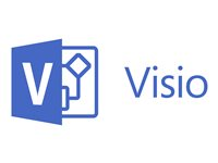 Microsoft Visio Professional 2013 - Lisens - 1 PC - STAT - OLP: Government - Win D87-05974