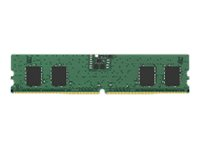Kingston - DDR5 - sett - 16 GB: 2 x 8 GB - DIMM 288-pin - 5200 MHz / PC5-41600 - CL42 - 1.1 V - ikke-bufret - ikke-ECC KCP552US6K2-16