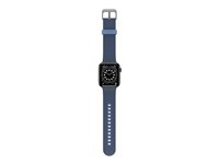 OtterBox All Day Comfort - Bånd for smart armbåndsur - 42/44/45 mm - babyblå jeans - for Apple Watch (42 mm, 44 mm, 45 mm) 77-93659