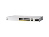 Cisco Business 350 Series CBS350-24MGP-4X - Switch - L3 - Styrt - 20 x 10/100/1000 (PoE+) + 4 x 2.5GBase-T (PoE+) + 2 x combo 10 Gigabit SFP+/RJ-45 + 2 x 10 Gigabit SFP+ - rackmonterbar - PoE+ (375 W) - gjenfabrikert - for P/N: CON-SNT-CBS35P4X, SP-SNC-CBS35P4X CBS35024MGP4XEU-RF