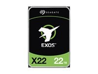 Seagate Exos X22 ST22000NM000E - Harddisk - 22 TB - intern - 3.5" - SAS 12Gb/s - 7200 rpm ST22000NM000E