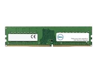 Dell - DDR5 - modul - 8 GB - DIMM 288-pin - 4800 MHz / PC5-38400 - ikke-bufret - ikke-ECC - for Alienware Aurora R13; XPS 8950 AB883073