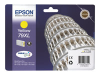 Epson 79XL - 17.1 ml - XL - gul - original - blekkpatron - for WorkForce Pro WF-4630DWF, WF-4640DTWF, WF-5110DW, WF-5190DW, WF-5620DWF, WF-5690DWF C13T79044010