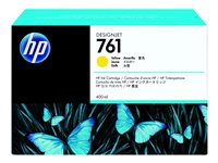 HP 761 - 400 ml - gul - original - DesignJet - blekkpatron - for DesignJet T7100, T7200, T7200 Production Printer CM992A