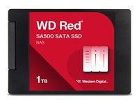 WD Red SA500 WDS100T1R0A - SSD - 1 TB - intern - 2.5" - SATA 6Gb/s WDS100T1R0A