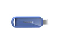 SanDisk Phone Drive - USB-flashstasjon - 256 GB - USB-C 3.2 Gen 1 - maritime blue SDIXS0N-256G-GN6ND