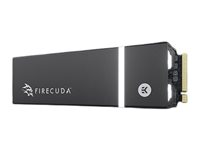 Seagate FireCuda 540 ZP2000GM3A014 - SSD - 2 TB - intern - M.2 2280 - PCI Express 5.0 x4 (NVMe) - integrert kjøle - med 3-års Seagate Rescue Data Recovery ZP2000GM3A014