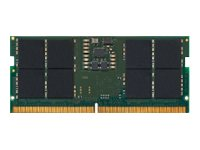 Kingston - DDR5 - sett - 32 GB: 2 x 16 GB - SO DIMM 262-pin - 4800 MHz / PC5-38400 - CL40 - 1.1 V - ikke-bufret - ikke-ECC - for Dell Inspiron 16; Precision 34XX, 7770; HP ZBook Studio G9; Lenovo ThinkPad P15v Gen 3 KCP548SS8K2-32