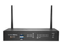 SonicWall TZ270W - Essential Edition - sikkerhetsapparat - 1GbE - Wi-Fi 5 - 2.4 GHz, 5 GHz - SonicWALL Secure Upgrade Plus Program (3-årsalternativ) - skrivebord 02-SSC-6861