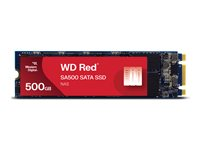 WD Red SA500 WDS500G1R0B - SSD - 500 GB - intern - M.2 2280 - SATA 6Gb/s WDS500G1R0B