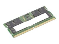 ThinkPad - DDR5 - modul - 16 GB - SO DIMM 262-pin - 4800 MHz / PC5-38400 - Campus - grønn - for ThinkPad T15p Gen 3 21DA, 21DB 4X71K08907
