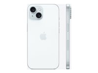 Apple iPhone 15 - 5G smartphone - dobbelt-SIM / Internminne 128 GB - OLED-display - 6.1" - 2556 x 1179 piksler - 2x bakkameraer 48 MP, 12 MP - front camera 12 MP - blå MTP43QN/A