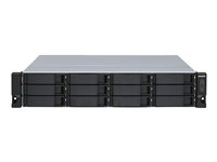 QNAP TL-R1200S-RP - Harddiskarray - 12 brønner (SATA-600) - SATA 6Gb/s (ekstern) - kan monteres i rack - 2U TL-R1200S-RP