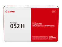 Canon 052 H - Høykapasitets - svart - original - tonerpatron - for imageCLASS LBP212, LBP215, MF429; i-SENSYS LBP212, LBP214, LBP215, MF421, MF426, MF429 2200C002