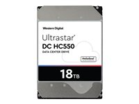 WD Ultrastar DC HC550 WUH721818AL5204 - Harddisk - 18 TB - intern - 3.5" - SAS 12Gb/s - 7200 rpm - buffer: 512 MB 0F38353