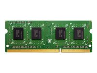 QNAP - DDR3L - modul - 1 GB - SO DIMM 204-pin - 1600 MT/s / PC3L-12800 - 1.35 V - ikke-bufret - ikke-ECC RAM-1GDR3L-SO-1600