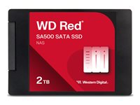 WD Red SA500 WDS200T2R0A - SSD - 2 TB - intern - 2.5" - SATA 6Gb/s WDS200T2R0A