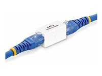 StarTech.com RJ45 Coupler 5-Pack, Inline Cat6 Coupler, Female to Female (F/F) T568 Connector, Unshielded Ethernet Cable Extension - 5 Pack (IN-CAT6-COUPLER-U5) - Nettverkkopler - RJ-45 (hunn) til RJ-45 (hunn) - uskjermet - CAT 5/5e/6 - passiv - hvit (en pakke 5) IN-CAT6-COUPLER-U5